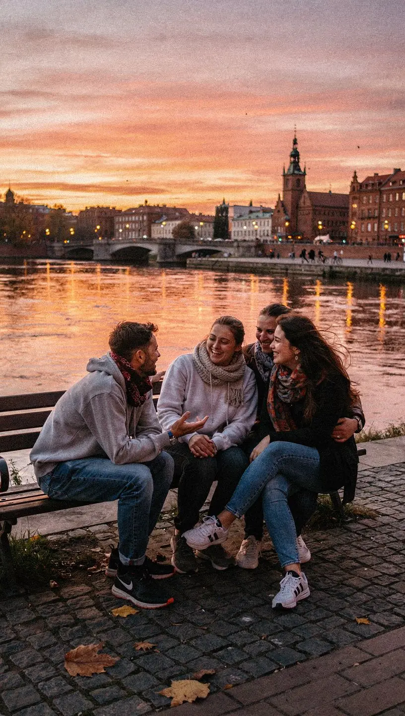 Ilustracja mózgu z ikonami symbolizującymi koncentrację, relaks i równowagę.